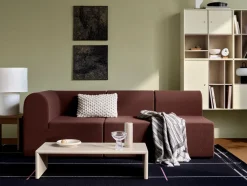 Paradigm 3-personers sofa med pouf venstre fra<Montana Clearance