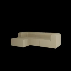 Paradigm 3-personers sofa med pouf venstre fra<Montana Clearance