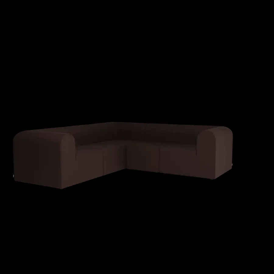 Paradigm 2-personers sofa med armlæn fra<Montana Online