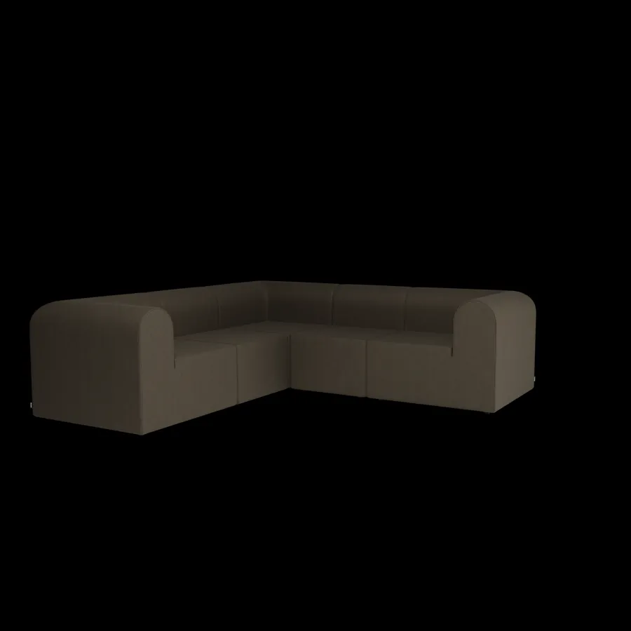 Paradigm 2-personers sofa med armlæn fra<Montana Online