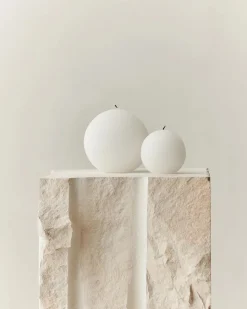 Paraffin Candle Light Ø12 cm fra<Louise Roe Sale