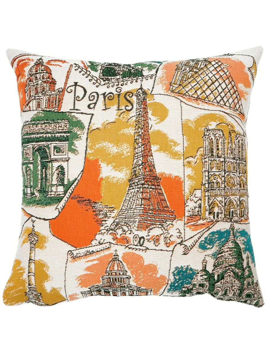 Paris Mon Amour, ocre Pude fra<Poulin Design Discount