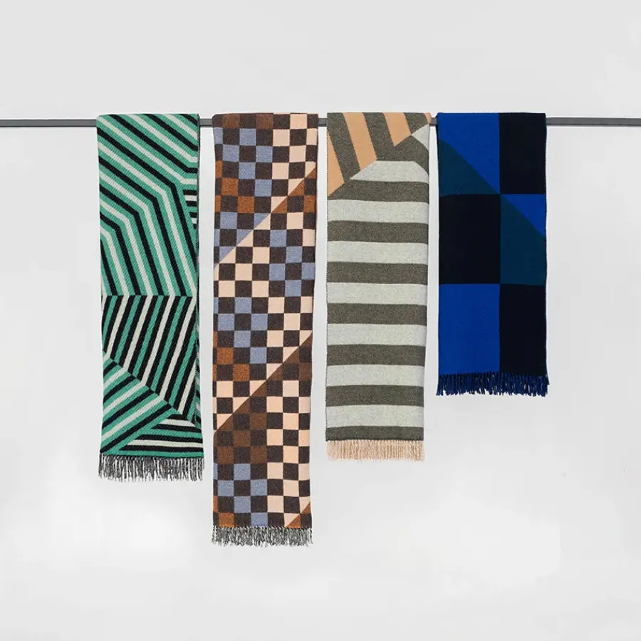 Patch Plaid, saffron/blue/white fra<raawii Best