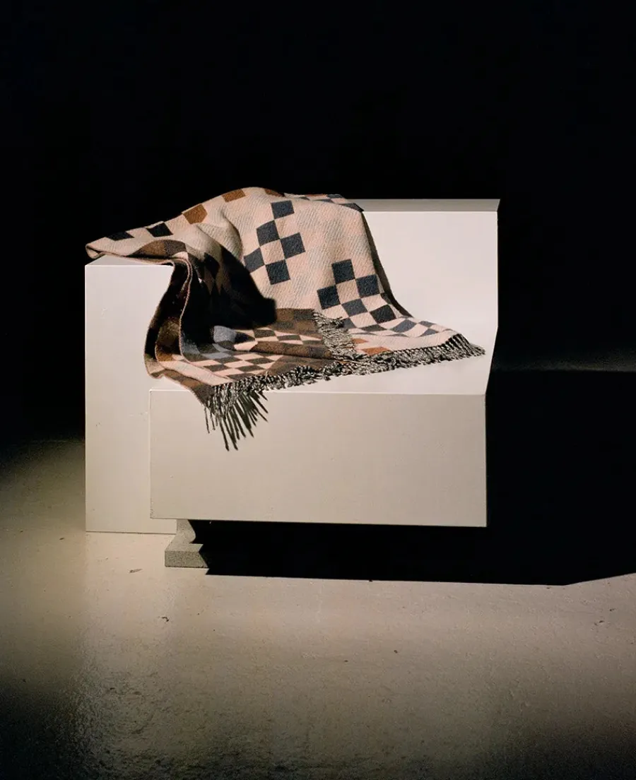 Patch Plaid, saffron/blue/white fra<raawii Best