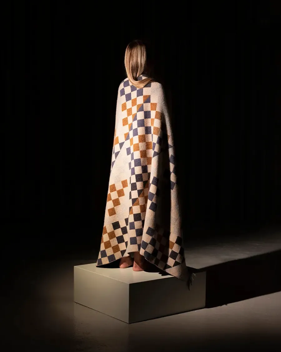 Patch Plaid, saffron/blue/white fra<raawii Best