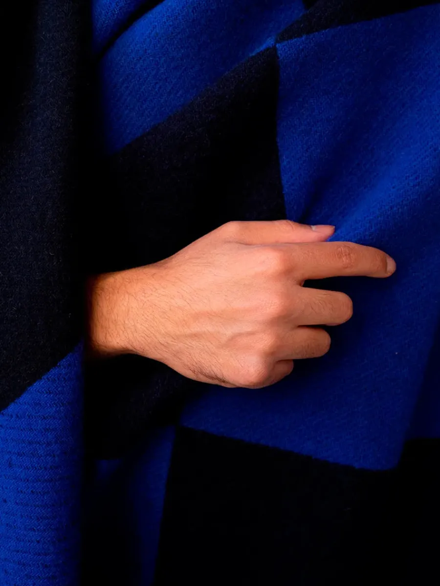 Patch Plaid, saffron/blue/white fra<raawii Best