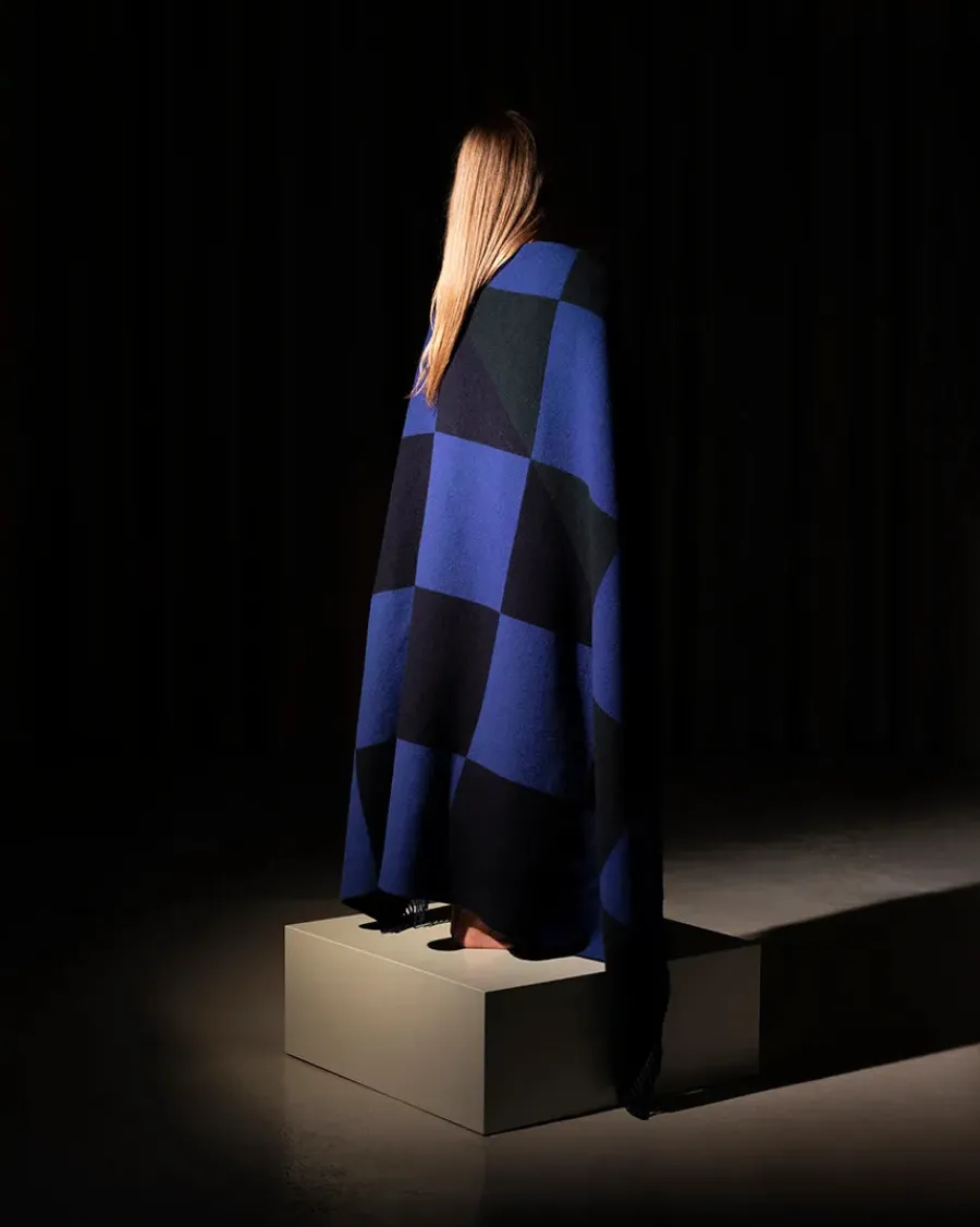 Patch Plaid, saffron/blue/white fra<raawii Best