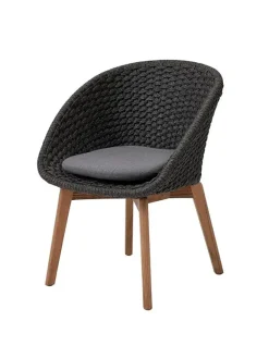 Peacock Stol, Soft Rope m/ben i teak fra<Cane-line Clearance