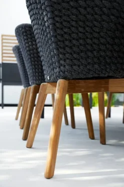 Peacock Stol, Soft Rope m/ben i teak fra<Cane-line Clearance