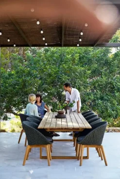 Peacock Stol, Soft Rope m/ben i teak fra<Cane-line Clearance