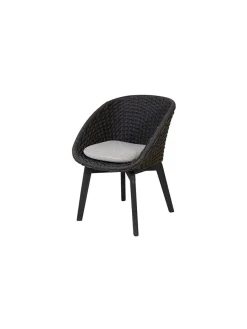 Peacock Stol, Soft Rope m/ben i alu fra<Cane-line Hot