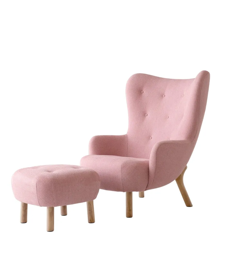 Petra VB3 inkl. Skammel, sheepskin sahara fra<&Tradition Discount