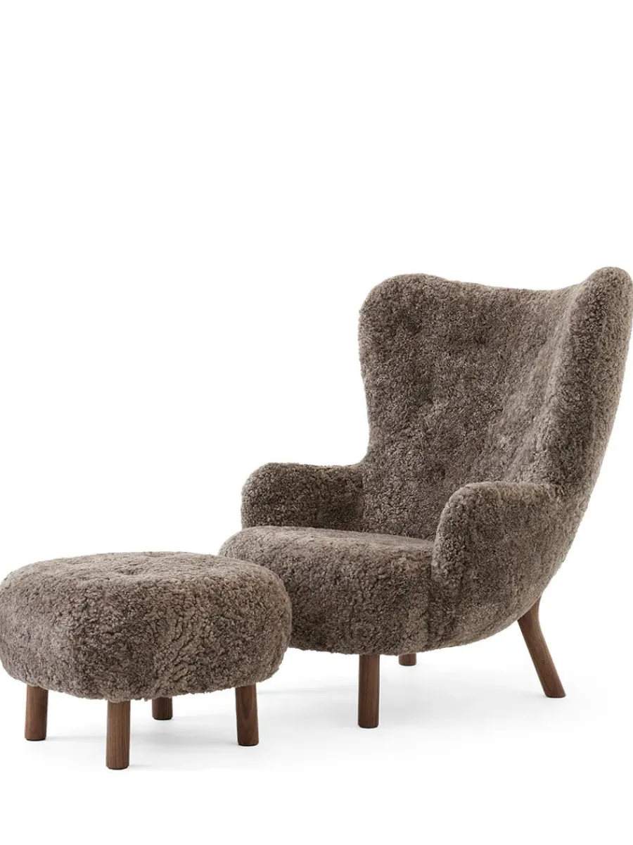 Petra VB3 inkl. Skammel, sheepskin sahara fra<&Tradition Discount