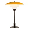PH 3½-2½ Bordlampe, gul af Poul Henningsen<Louis Poulsen Hot