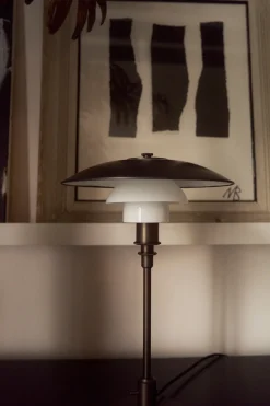 PH 3/2 Bordlampe, messing metalliseret fra<Louis Poulsen Best