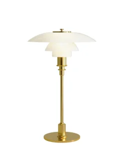 PH 2/1 Bordlampe, messing metalliseret fra<Louis Poulsen Outlet