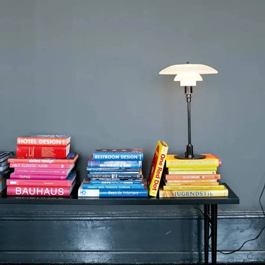 PH 3/2 Bordlampe, sort metalliseret fra<Louis Poulsen Outlet