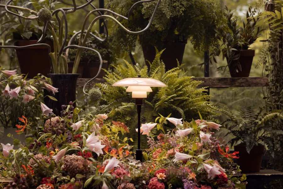 PH 3/2 Bordlampe, sort metalliseret fra<Louis Poulsen Outlet