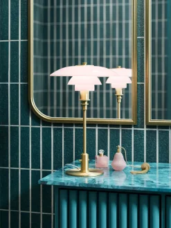 PH 3/2 Bordlampe, sort metalliseret fra<Louis Poulsen Outlet