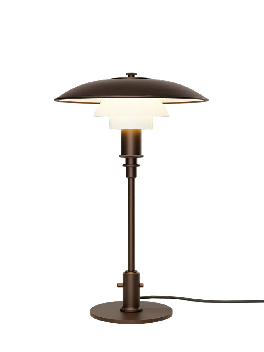 PH 3/2 Bordlampe, sort metalliseret fra<Louis Poulsen Outlet