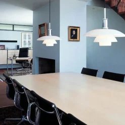 PH 4½-4 glas pendel fra<Louis Poulsen