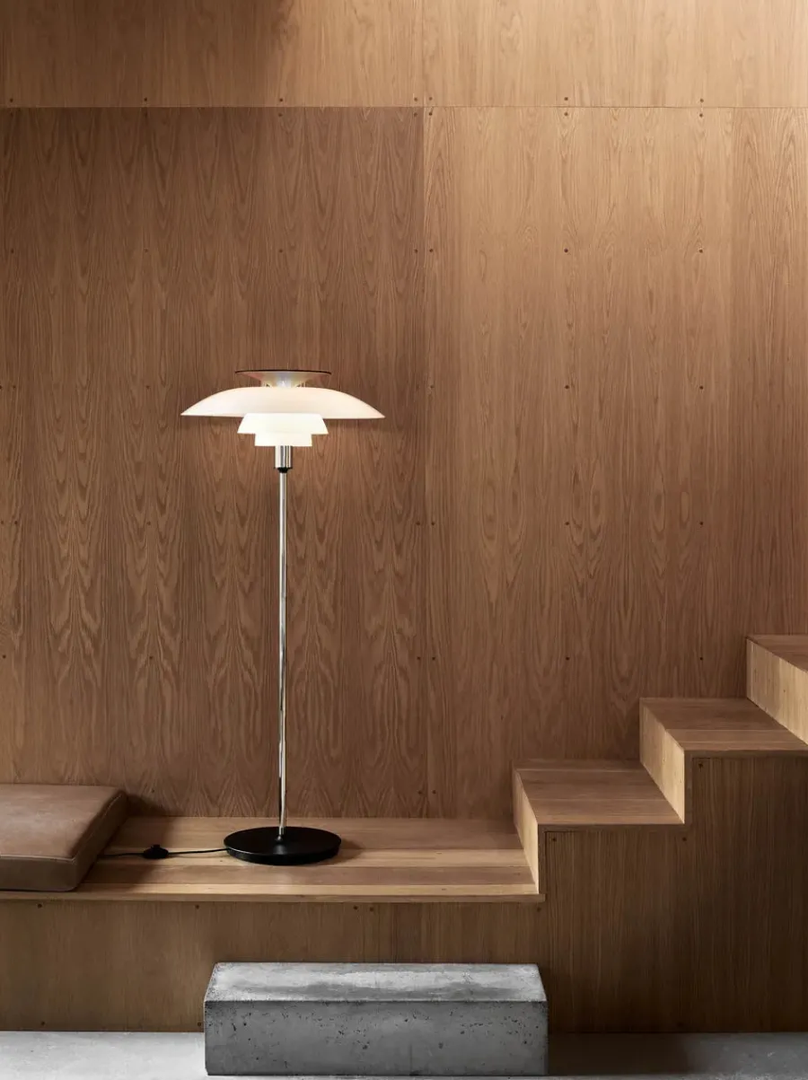 PH 80 gulvlampe, sort fra<Louis Poulsen Best
