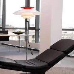 PH 80 gulvlampe, sort fra<Louis Poulsen Best