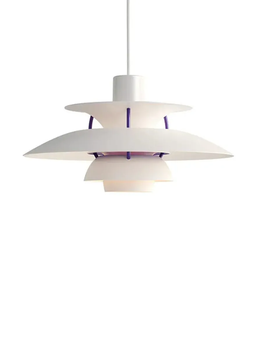 PH 5 Mini Pendant, Monochrome Burgundy af Poul Henningsen<Louis Poulsen Sale