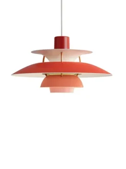 PH 5 Mini Pendant, Monochrome Burgundy af Poul Henningsen<Louis Poulsen Sale