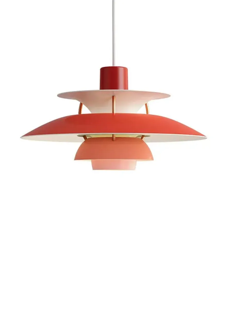PH 5 Mini Pendant, Monochrome Burgundy af Poul Henningsen<Louis Poulsen Sale