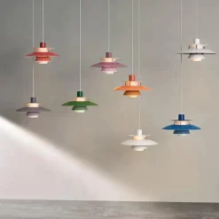 PH 5 Mini Pendant, Monochrome Pale Blush af Poul Henningsen<Louis Poulsen New