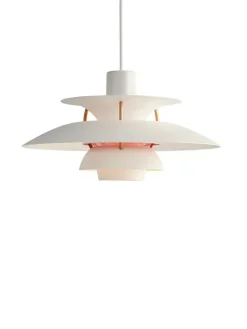 PH 5 Mini Pendant, Monochrome Pale Blush af Poul Henningsen<Louis Poulsen New