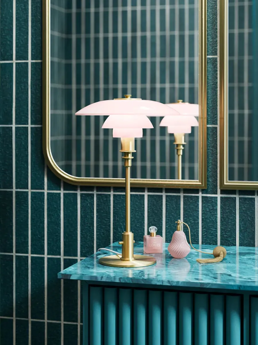 PH 3/2 Pale Rose Bordlampe fra<Louis Poulsen New