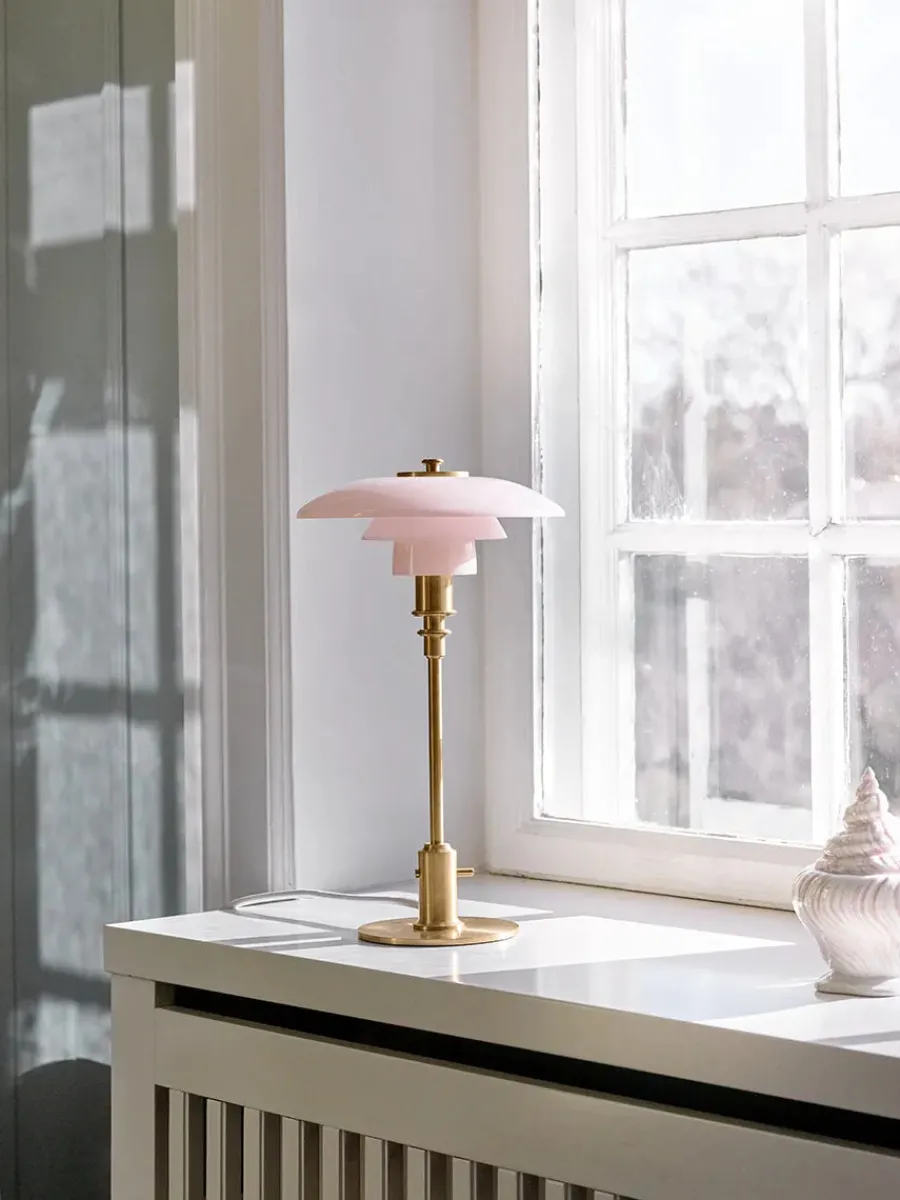 PH 2/1 Pale Rose Bordlampe fra<Louis Poulsen Sale