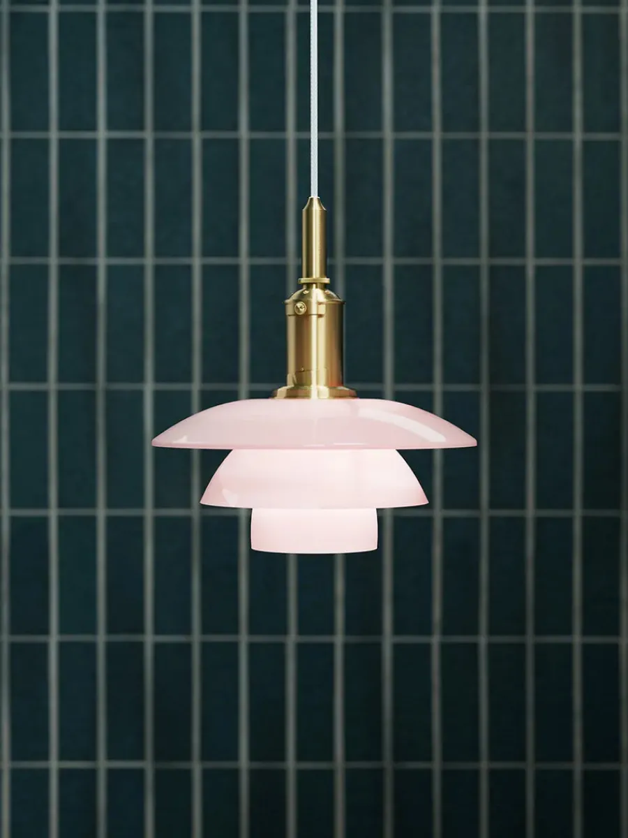 PH 3/3 Pale Rose Pendel fra<Louis Poulsen