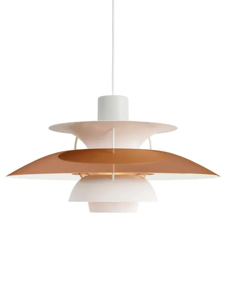 PH 5 Pendant, Monochrome Burgundy af Poul Henningsen<Louis Poulsen Online
