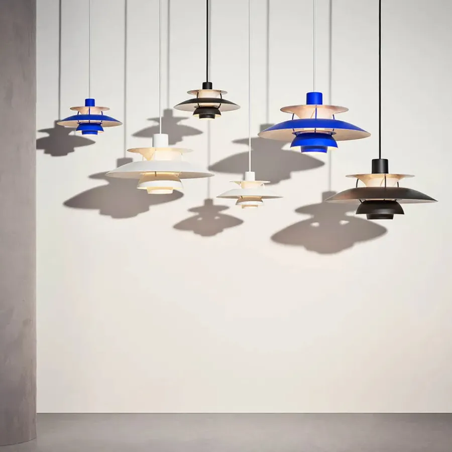 PH 5 Pendant, Monochrome Burgundy af Poul Henningsen<Louis Poulsen Online