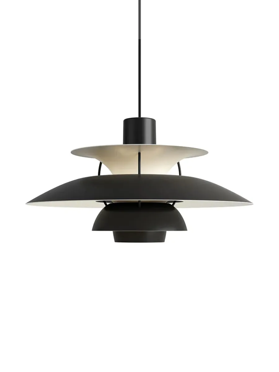 PH 5 Pendant, Monochrome Burgundy af Poul Henningsen<Louis Poulsen Online