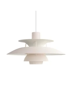 PH 5 Pendant, Monochrome Pale Pewter af Poul Henningsen<Louis Poulsen Hot