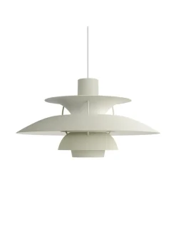 PH 5 Pendant, Monochrome Pale Pewter af Poul Henningsen<Louis Poulsen Hot