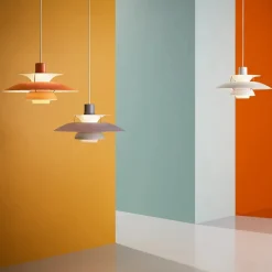 PH 5 pendel, Monokrom Oyster af Poul Henningsen<Louis Poulsen Clearance