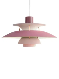 PH 5 pendel, Pastel Blue Rose Peach af Poul Henningsen<Louis Poulsen Best