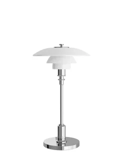PH 2/1 Portable Bordlampe, krom fra<Louis Poulsen Outlet