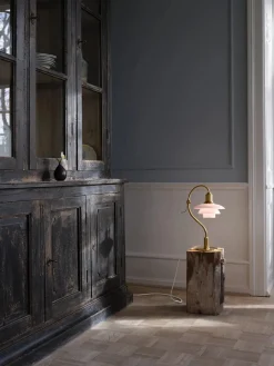 PH 2/2 Question Mark Pale Rose Bordlampe fra<Louis Poulsen Hot