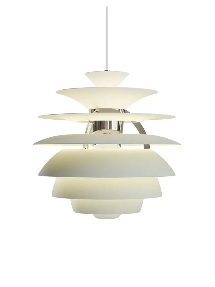 PH Snowball, soft white/brass af Poul Henningsen<Louis Poulsen Outlet