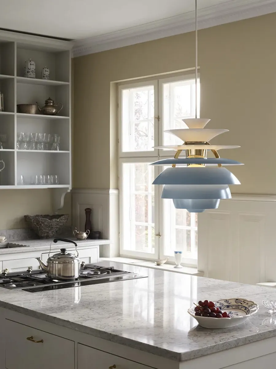 PH Snowball, soft white/chrome af Poul Henningsen<Louis Poulsen Clearance