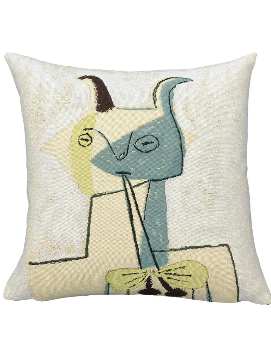 Picasso Faune Jaune et Bleu Jouant de la Diaule pude fra<Poulin Design Online