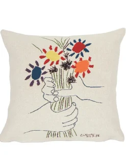 Picasso Fleurs Et Mains pude fra<Poulin Design New