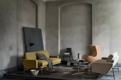 Piet Hein A222 Sofabord, Ø75 cm fra<Fritz Hansen Outlet