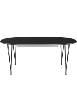 Piet Hein B619 Superellipse udtræksbord, 180/300 x 120 cm fra<Fritz Hansen Hot
